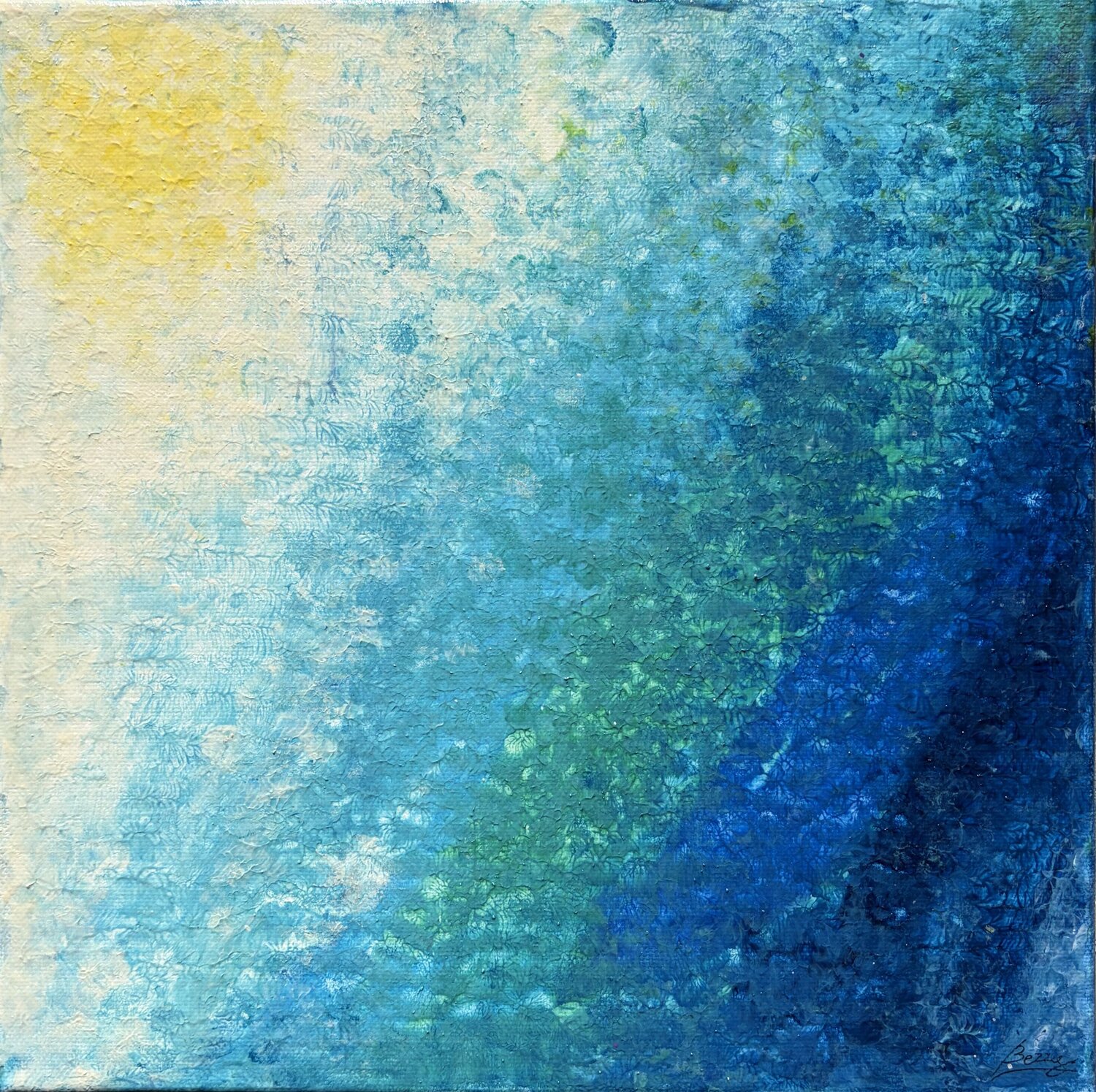 Abissi della Memoria Valeria Pianese Original painting for sale