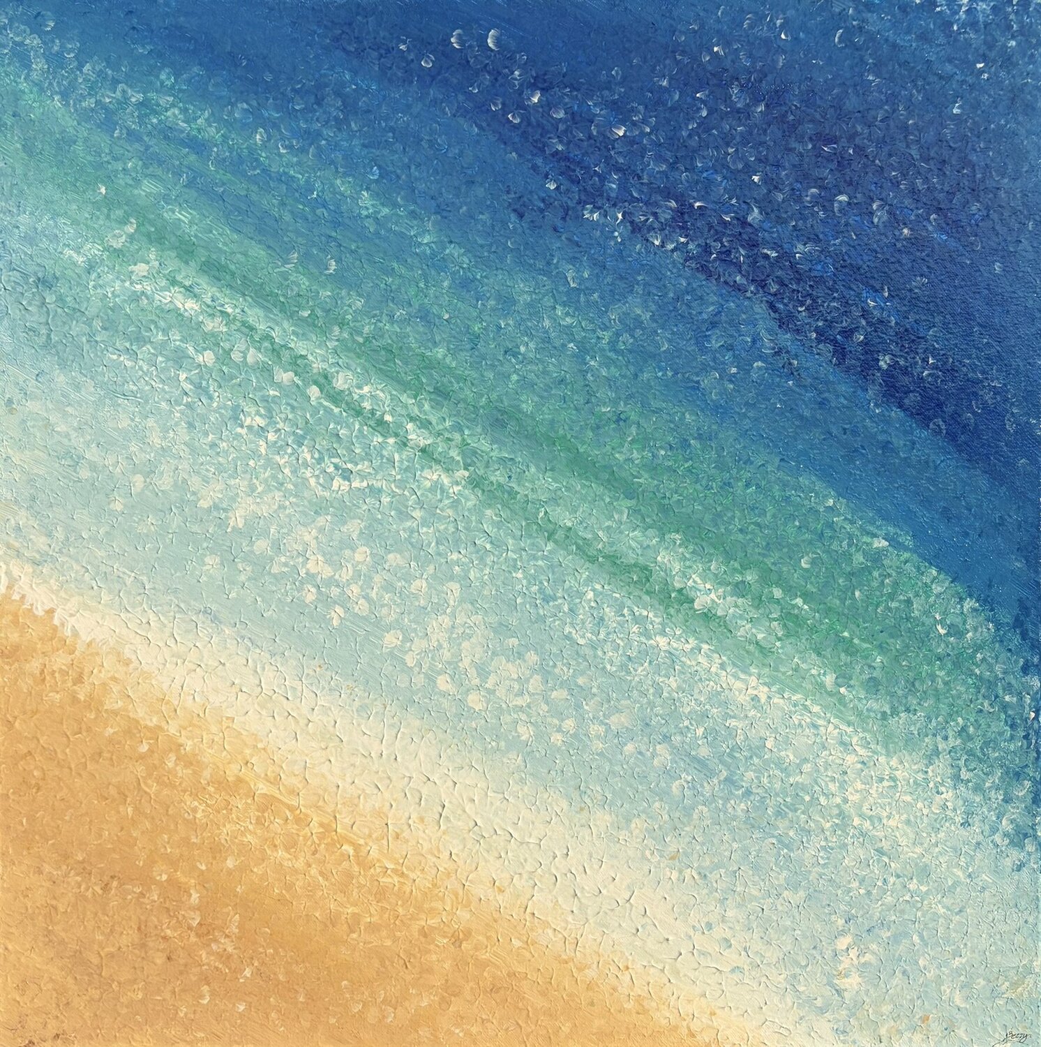 Orizzonti Tattili Valeria Pianese Original painting for sale