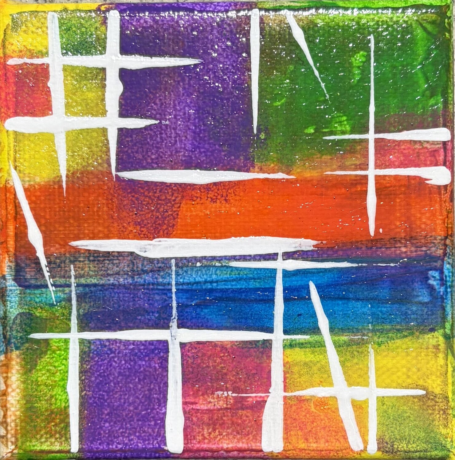 Codice Cromatico Valeria Pianese Original painting for sale