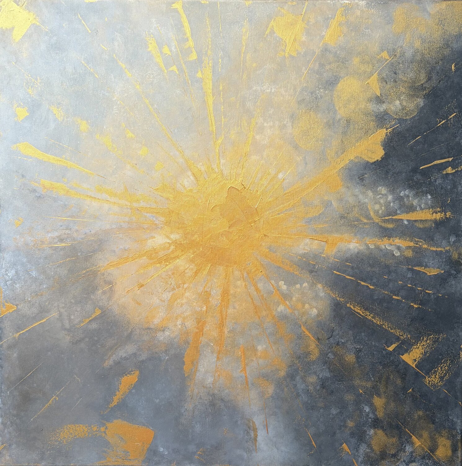 Per Nubila Lux Valeria Pianese Original painting for sale