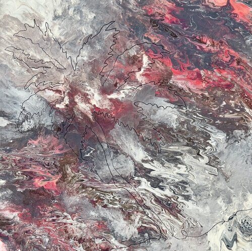 Eruption of Grace by Lydia R. Watson (Watsart™), Painting for Sale on Select