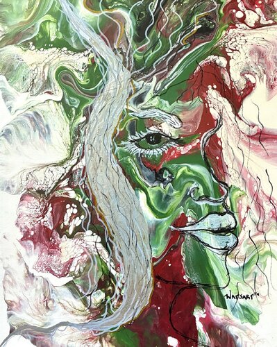 Many Within One by Lydia R. Watson (Watsart™), Painting for Sale on Select