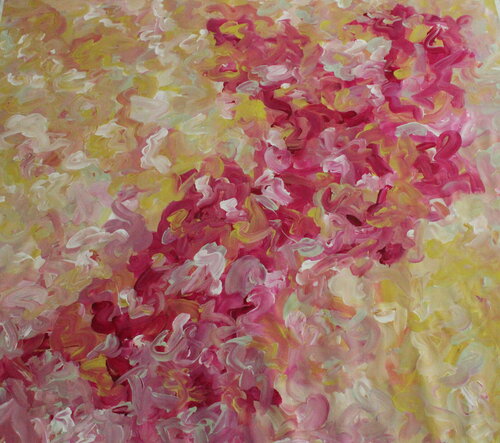 Blooming Within by Madalena Moncóvio, Painting for Sale on Select