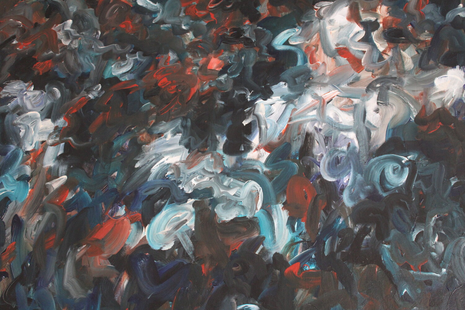 Geography of Uncertainty Madalena Moncóvio Original painting for sale