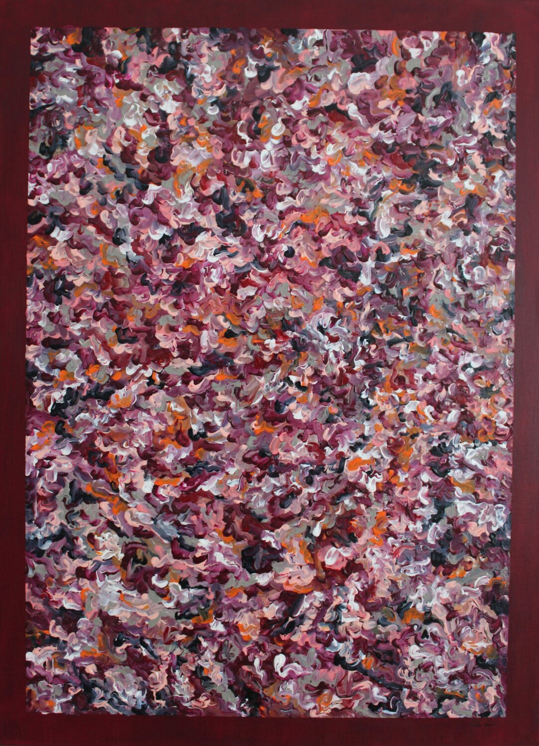 Velvet Seasons Madalena Moncóvio Original painting for sale
