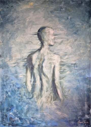 Undetermined condition - The painting was painted by Julia Gust-Trybuś. by Julia Gust - Trybuś Grzegorz Gust, Painting for Sale on Select