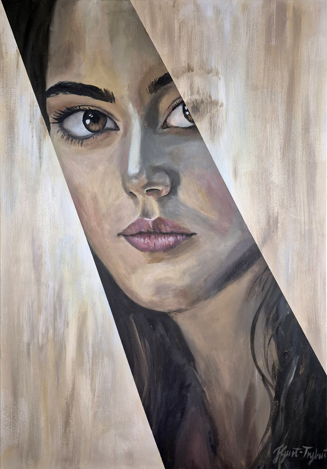 One memory, nothing more - The painting was painted by Julia Gust-Trybuś. Julia Gust - Trybuś Grzegorz Gust Original painting for sale