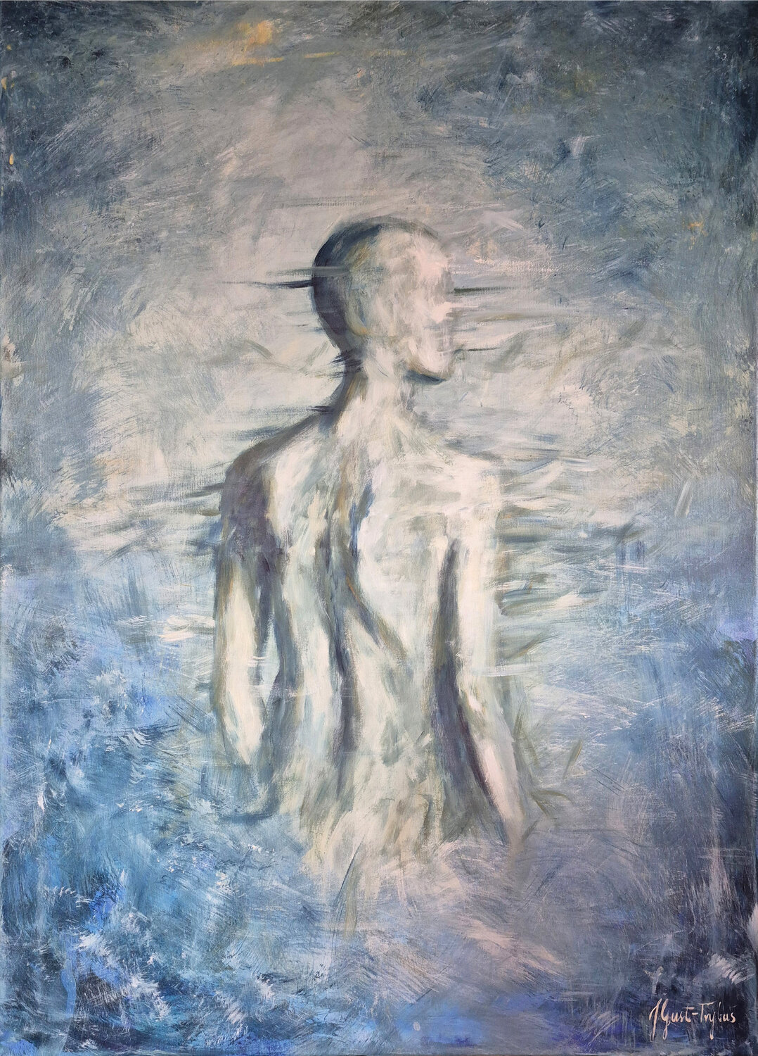 Undetermined condition - The painting was painted by Julia Gust-Trybuś. Julia Gust - Trybuś Grzegorz Gust Original painting for sale