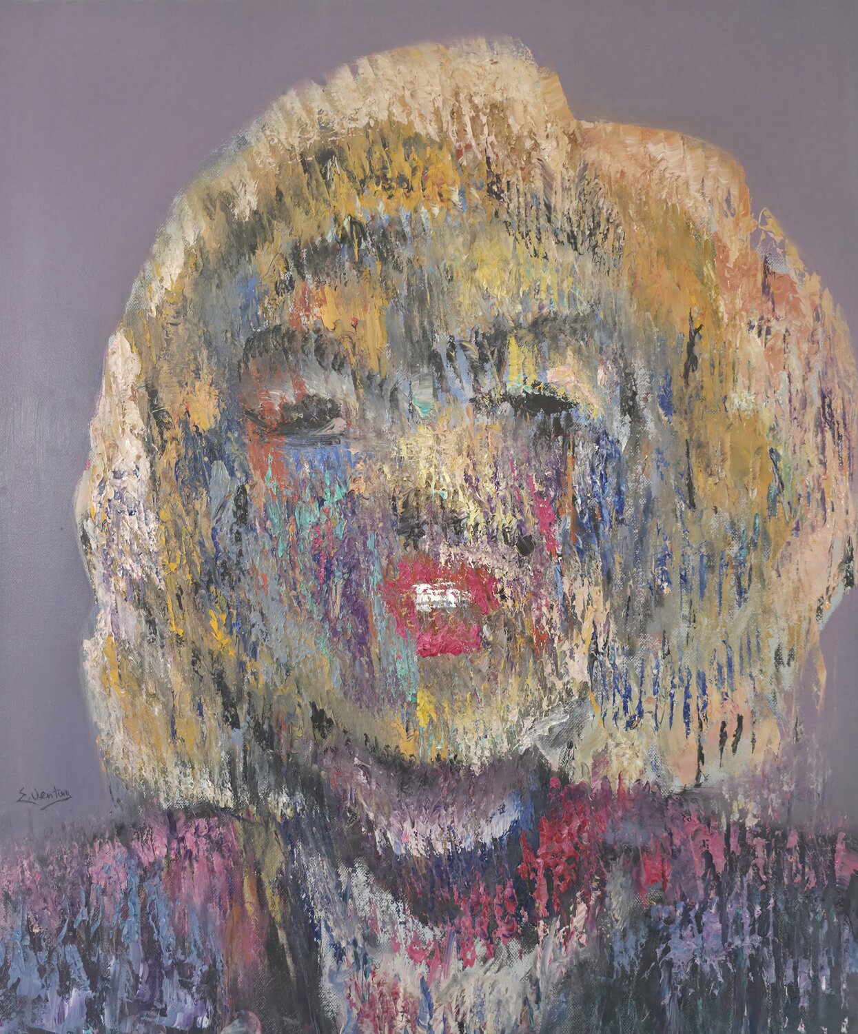Merilyn Emilio Ventura Original painting for sale