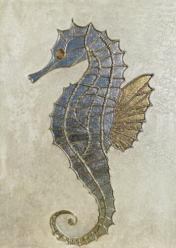 Seahorse by LIUDMILA ABRAMOVA, Drawing for Sale on Select