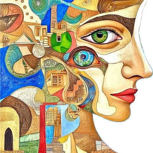 Portal of Time by LIUDMILA ABRAMOVA, Painting for Sale on Select