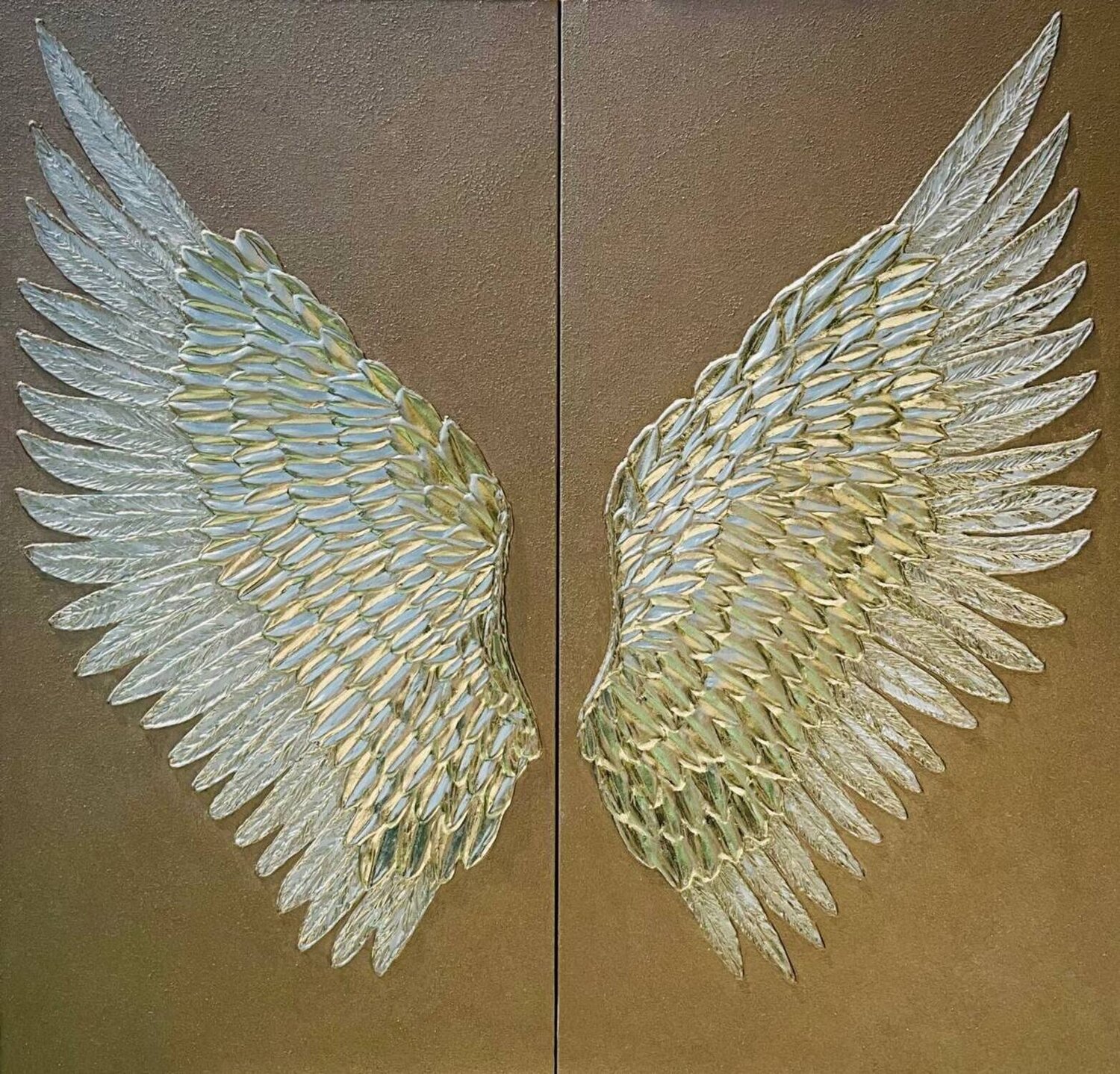 ANGEL WINGS LIUDMILA ABRAMOVA Original painting for sale