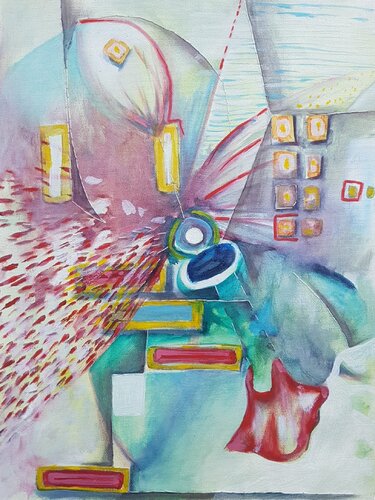 Bloom by CATALINA CORTES, Painting for Sale on Select