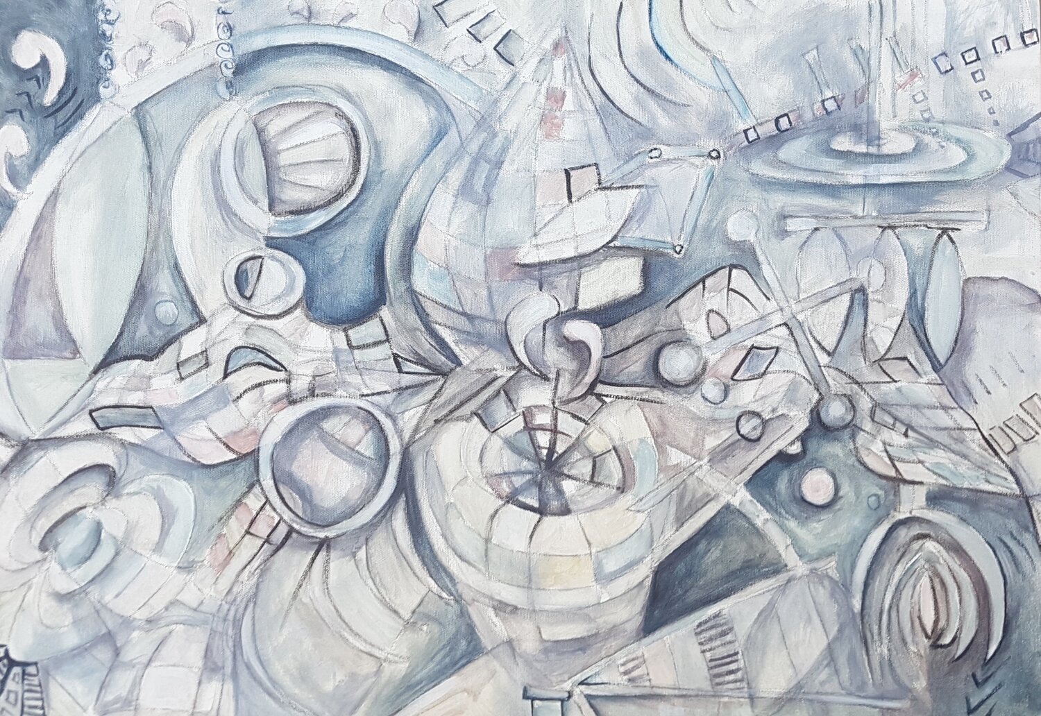 Moving CATALINA CORTES Original painting for sale