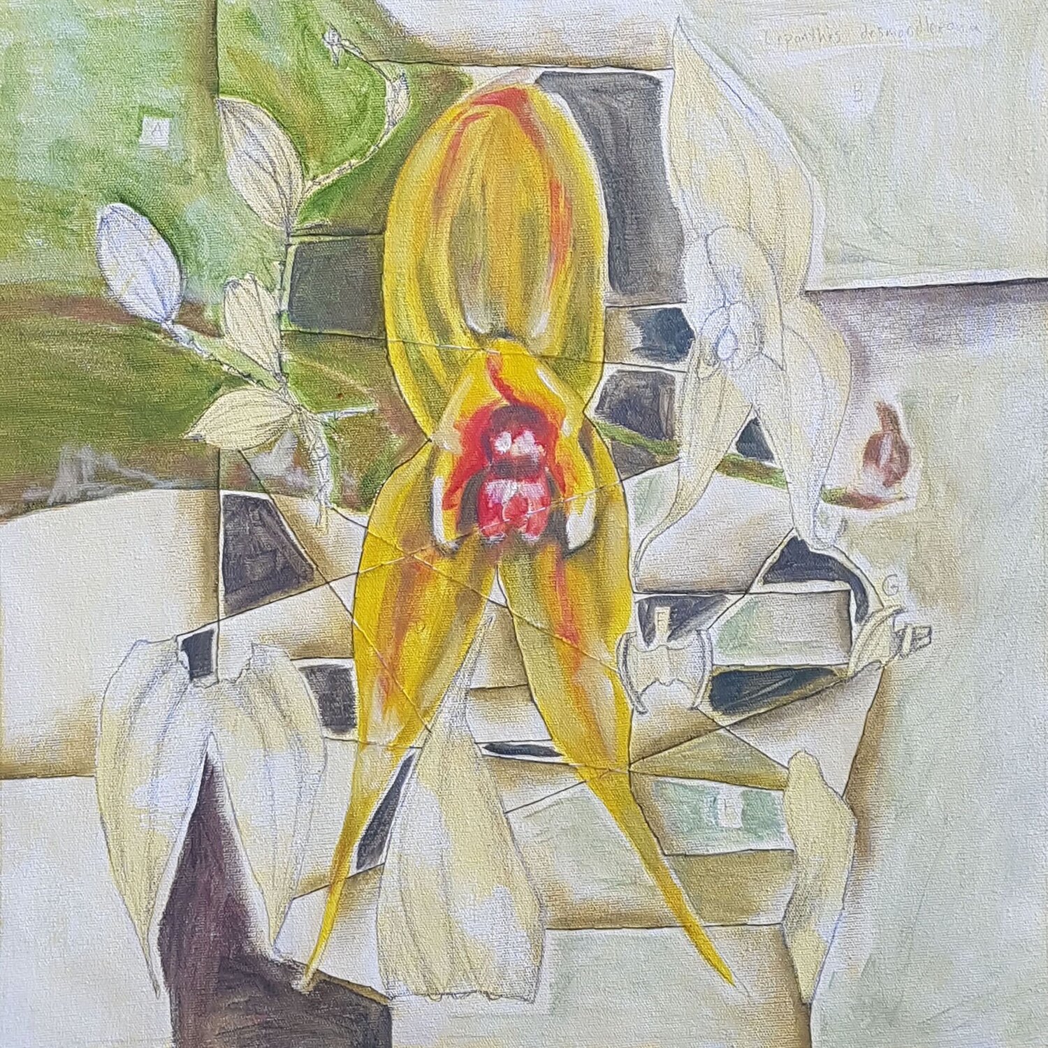 Connecting Threads #3 CATALINA CORTES Original painting for sale