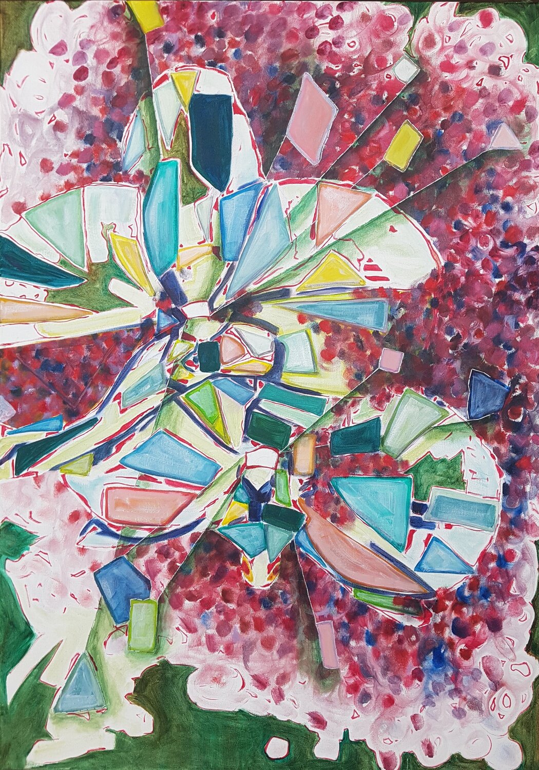 Evolving Rythms CATALINA CORTES Original painting for sale