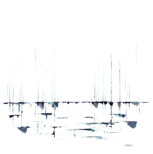 Marina blanche by Adeline METRO, Painting for Sale on Select