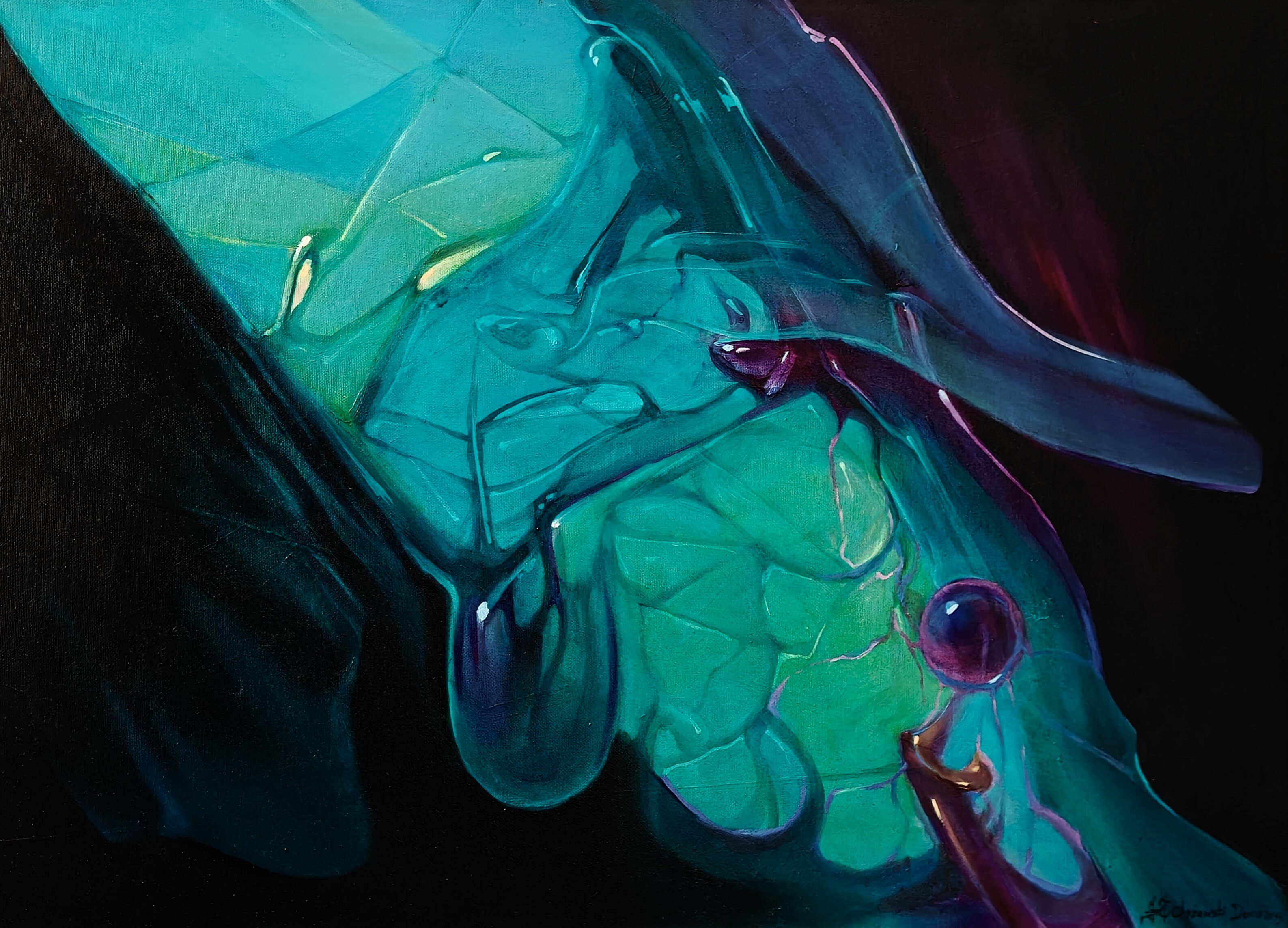 Topic Liquide paintings