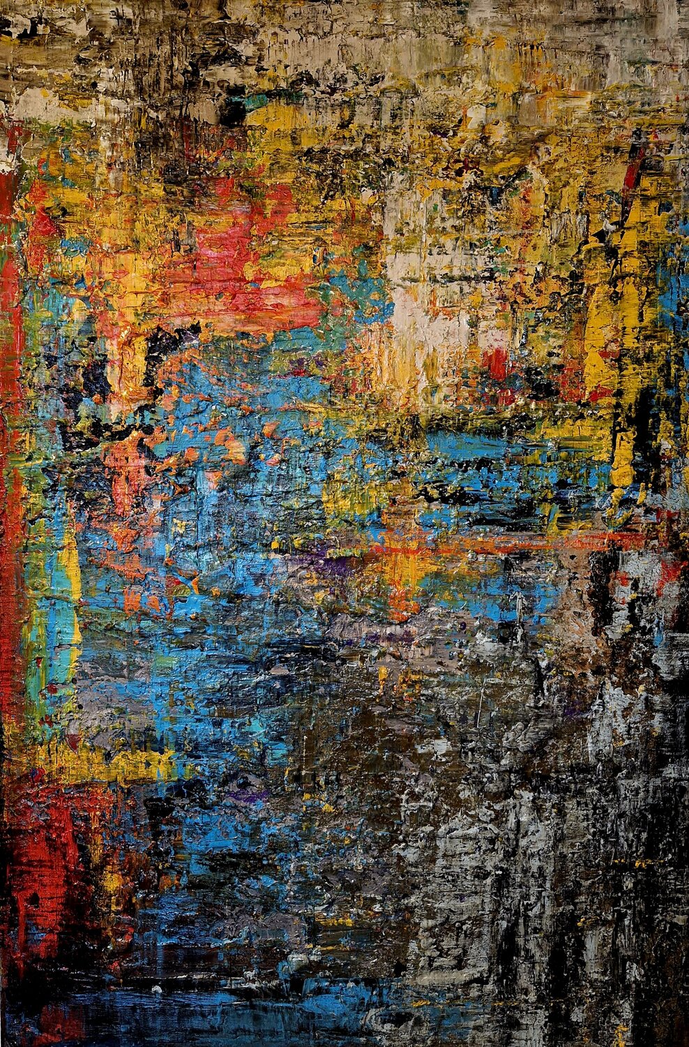 energetic archive Elisabeth Verwaest Original painting for sale