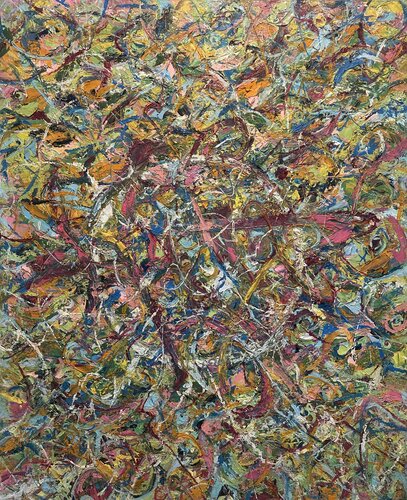 Cartography of Becoming - Field I by Celia Ko, Painting for Sale on Select