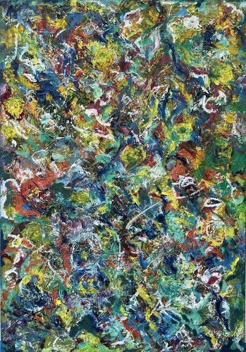 "First Light of Feeling" from Love to Compassion Series Work No. FLC-03 by Celia Ko, Painting for Sale on Select
