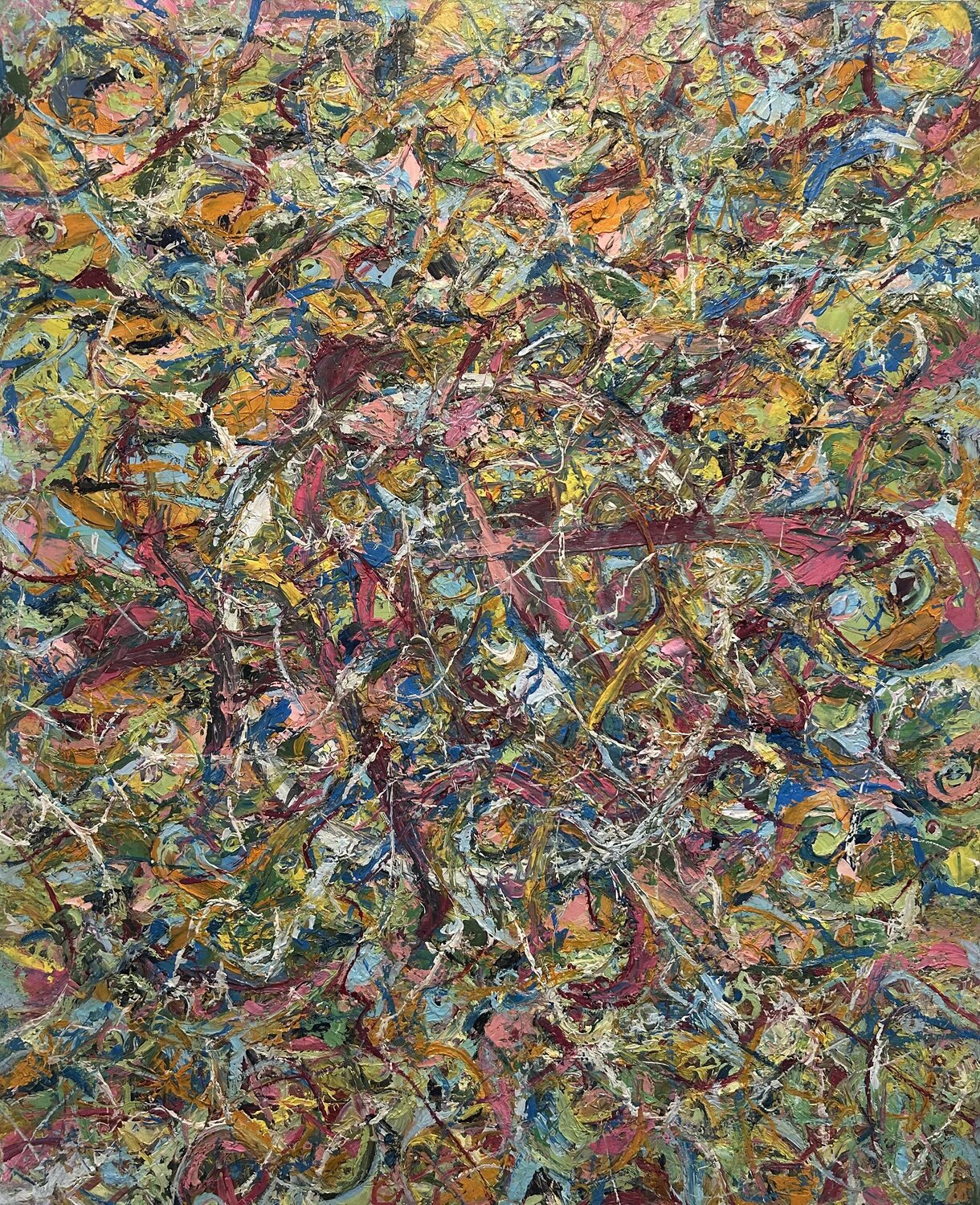 Cartography of Becoming - Field I Celia Ko Original painting for sale