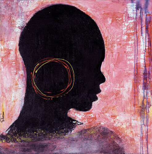 Resonance in Silence by Sherin Qadir, Painting for Sale on Select