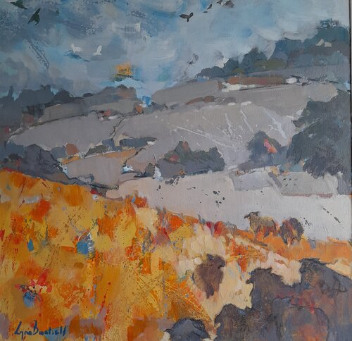 "Going Home" by Lynn Bushell, Painting for Sale on Select