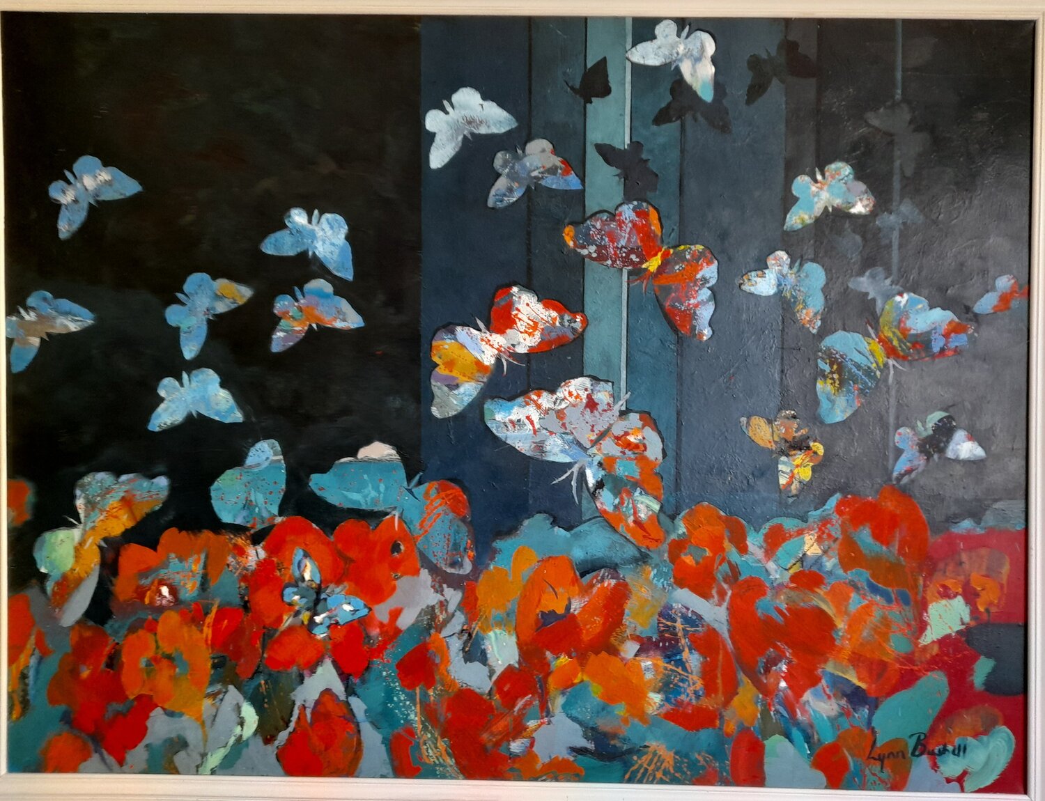 Pretty Creatures Lynn Bushell Original painting for sale