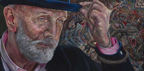 THE GENTLE MAN by Janice Lightowler, Painting for Sale on Select