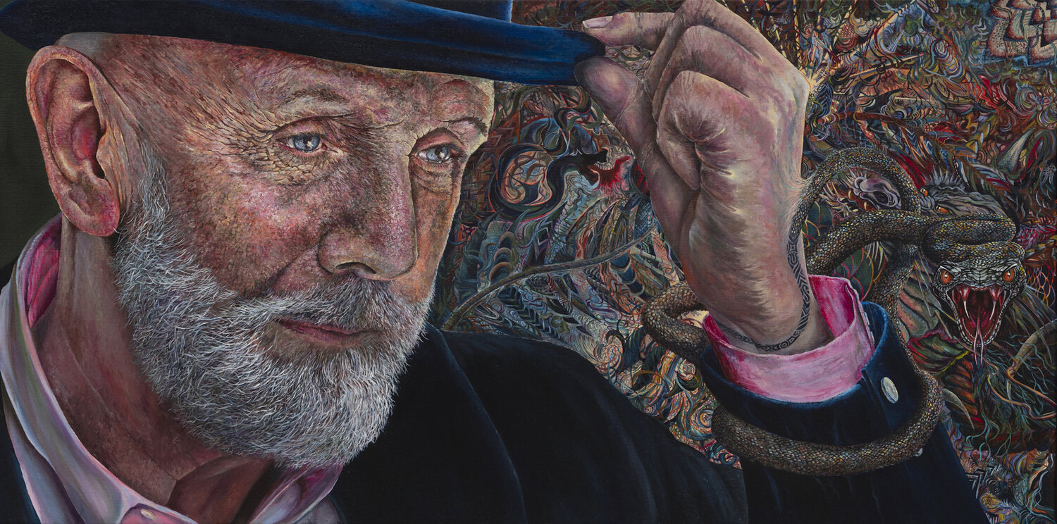 THE GENTLE MAN Janice Lightowler Original painting for sale