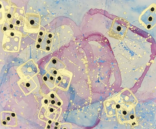 Feeling Lucky by Susan Reiss, Painting for Sale on Select