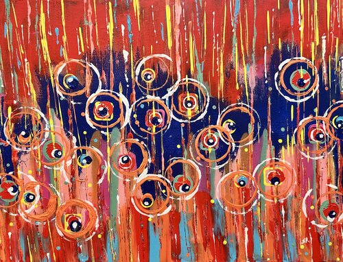 Effervescent Strata by Susan Reiss, Painting for Sale on Select