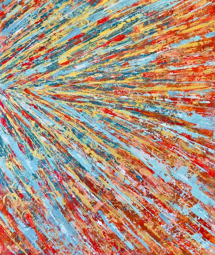 Chromatic Ascension by Susan Reiss, Painting for Sale on Select