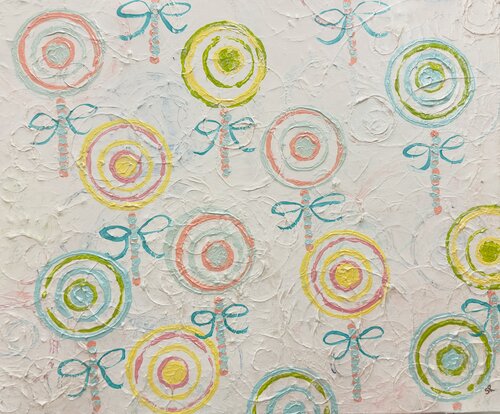 Lolli Loop by Susan Reiss, Painting for Sale on Select