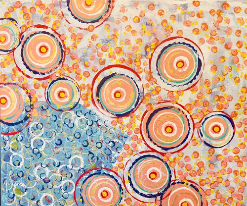 Effervescent Orbit by Susan Reiss, Painting for Sale on Select