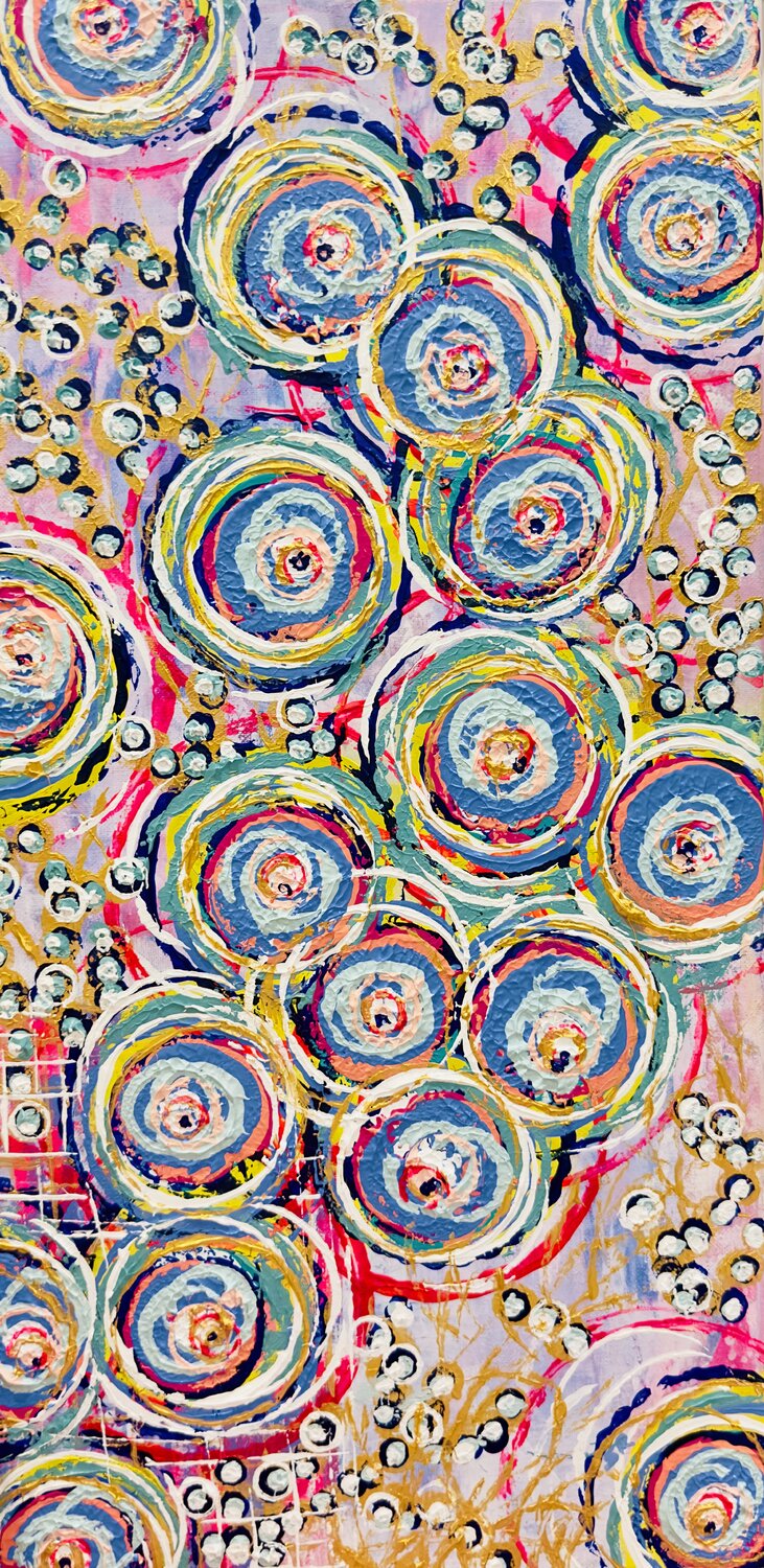 Chromatic Pulse Susan Reiss Original painting for sale