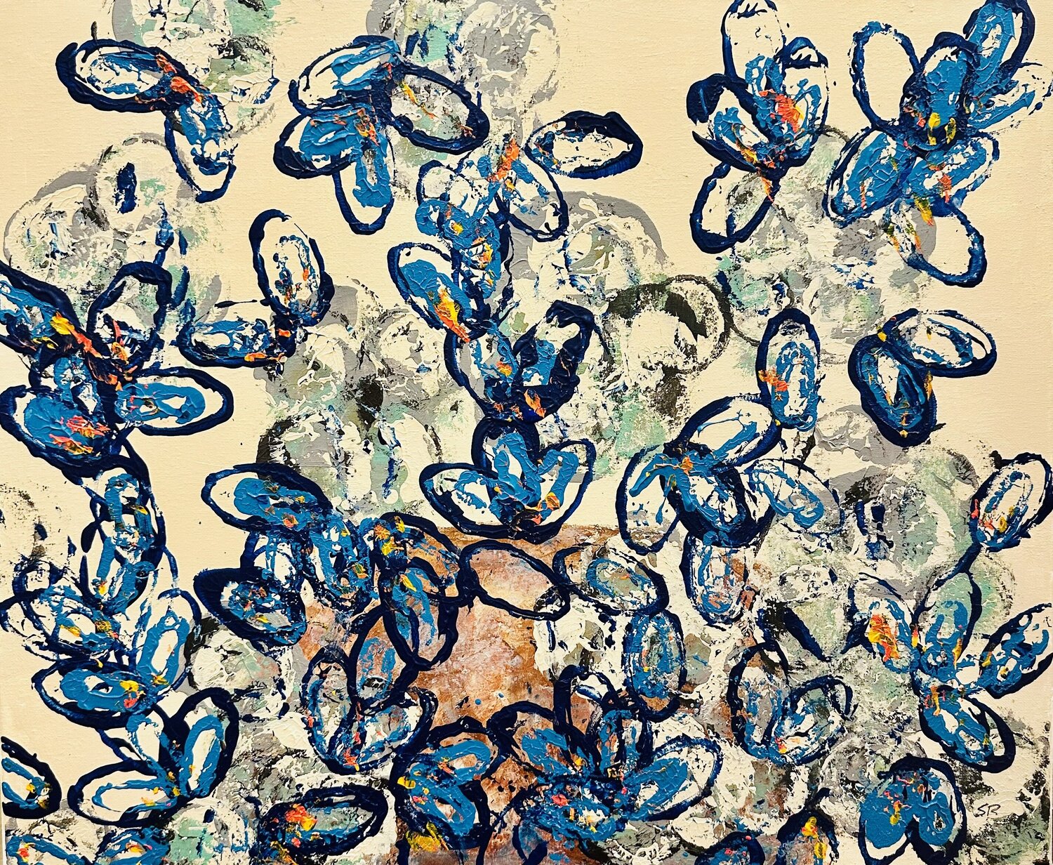 Rebirth Again Susan Reiss Original painting for sale