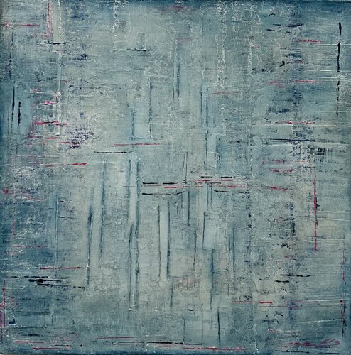 The Blank Spaces by Teresa Sanz Marin, Painting for Sale on Select
