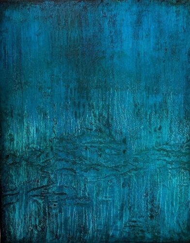 The Depth of the Sea by Teresa Sanz Marin, Painting for Sale on Select