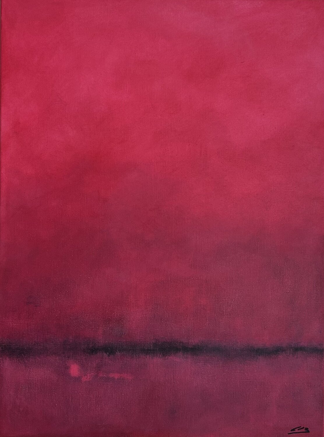 The Silence Teresa Sanz Marin Original painting for sale