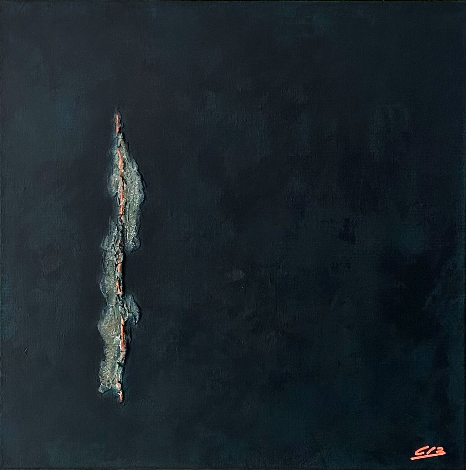The Silence You Keep Teresa Sanz Marin Original painting for sale