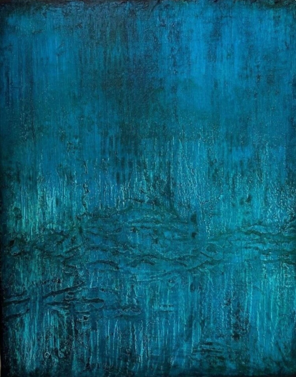 The Depth of the Sea Teresa Sanz Marin Original painting for sale