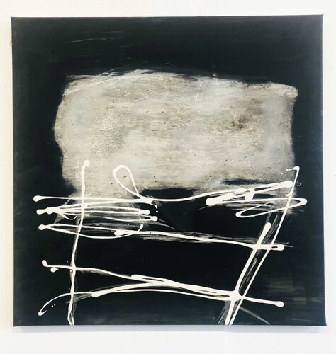Gedankenwelten. Eine Annäherung. Innere Prozesse, sichbar gemacht. Bild I/VIII by Gaby Wieging, Painting for Sale on Select