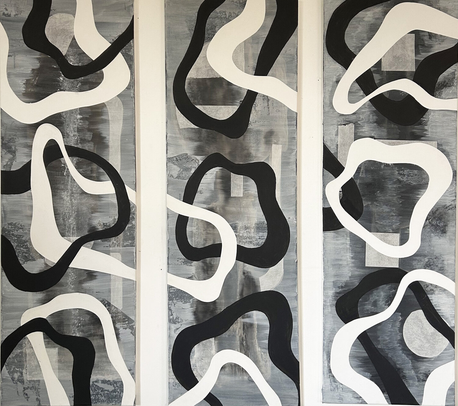 Zwischen den Formen Gaby Wieging Original painting for sale