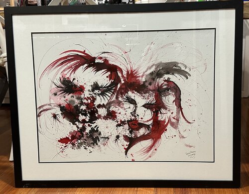 Grieving by Vera Deans (Vucicevic), Painting for Sale on Select