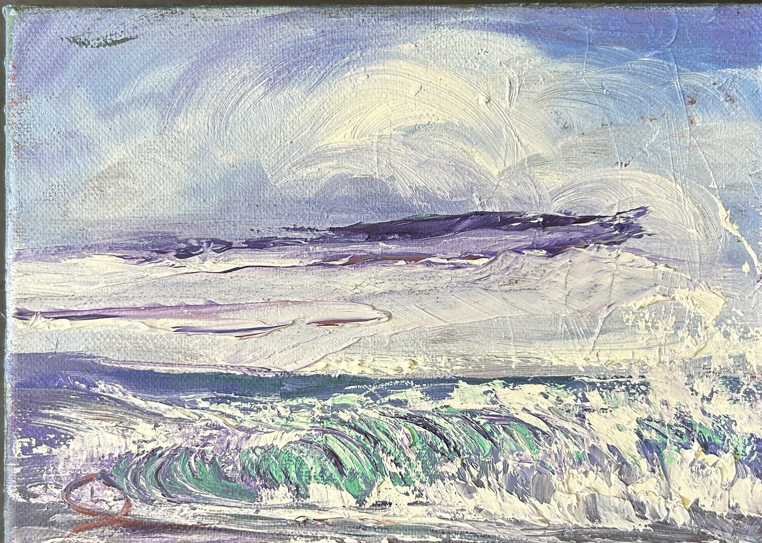 OCEAN CALLING Catherine Ludwig Donleycott Original painting for sale