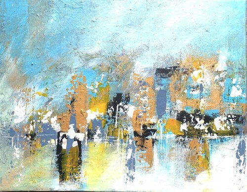 Sommer in der Stadt by Michaela Doll, Painting for Sale on Select