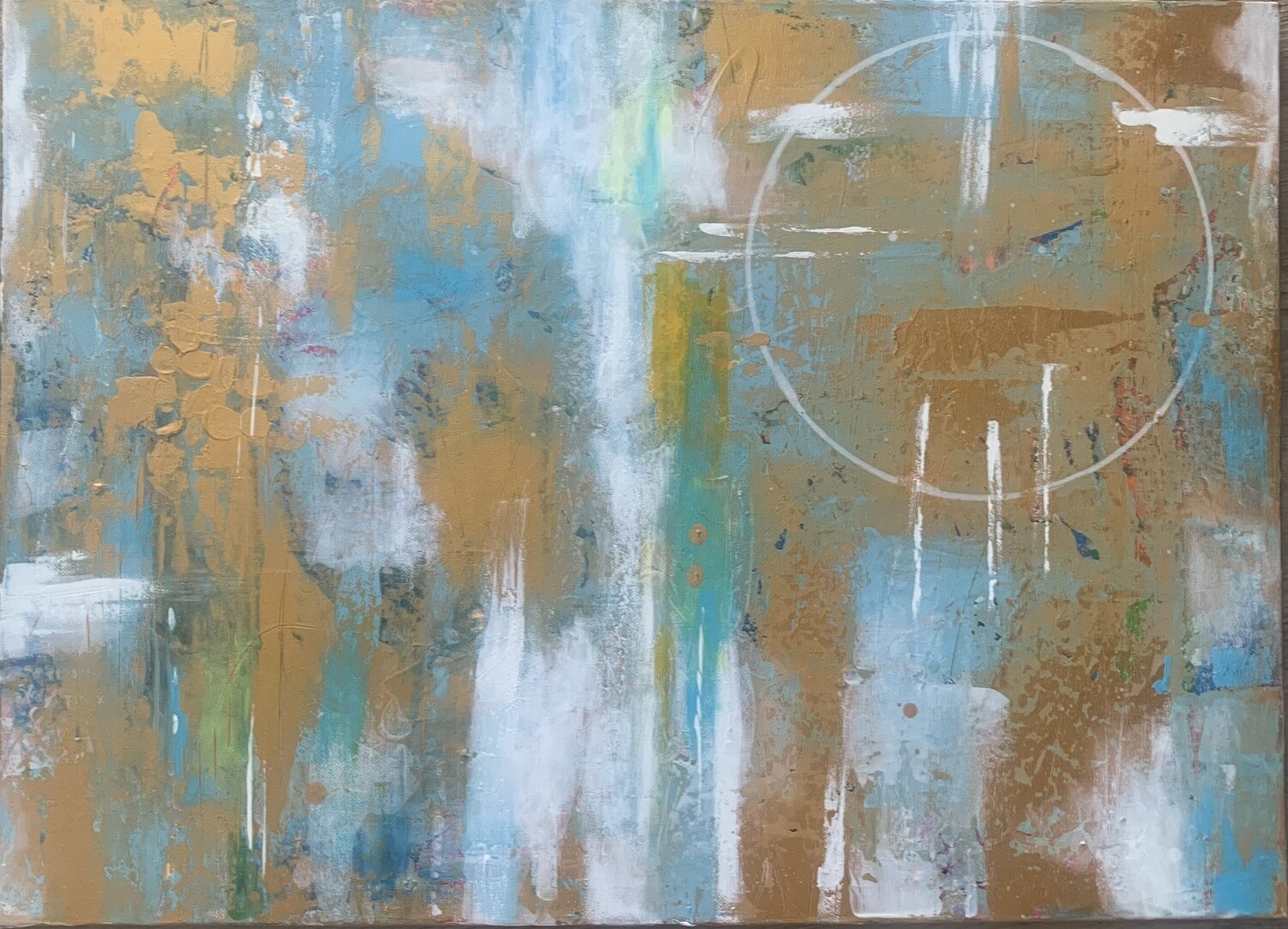 Golden Hour Michaela Doll Original painting for sale