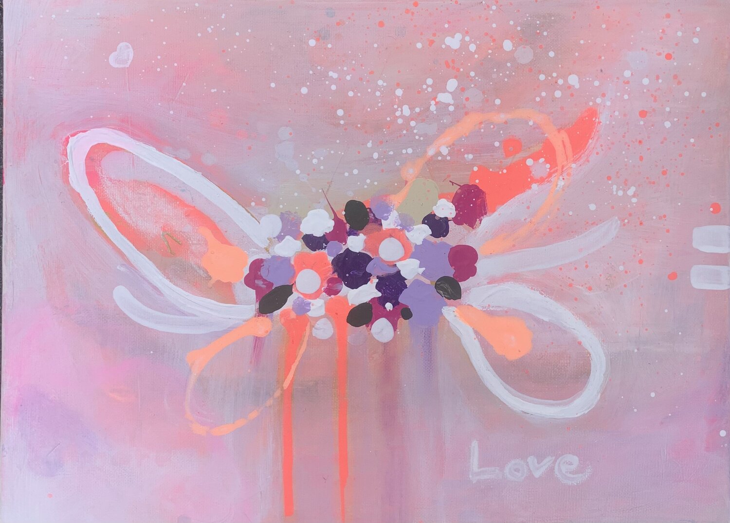 Blumen die nie verwelken Michaela Doll Original painting for sale